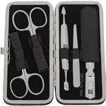 Zwilling CLASSIC INOX coccod. set manicure, nero, 5 pz.