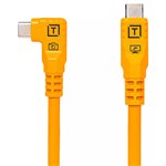 Tether Tools TetherPro USB-C auf USB-C rechter Winkel orange