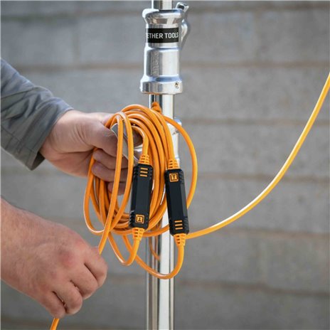 Tether Tools TetherPro USB-C auf USB-C rechter Winkel orange