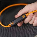 Tether Tools TetherPro USB-C auf USB-C rechter Winkel orange