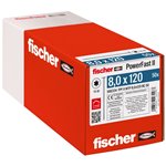 Fischer PowerFast II 8,0x120 TK TX TG blvz 50