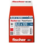 Fischer PowerFast II 8,0x120 TK TX TG blvz 50