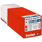 Fischer PowerFast II 8,0x240 TK TX TG blvz 50