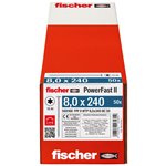 Fischer PowerFast II 8,0x240 TK TX TG blvz 50