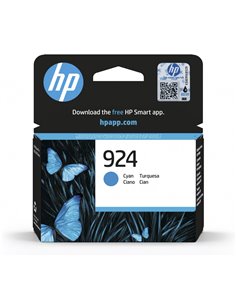 HP 4K0U3NE cartuccia ciano No. 924