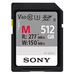Sony SDXC M series         512GB UHS-II Class 10 U3 V60