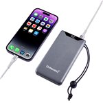 Intenso Powerbank F10000 Grigio 10000 mAh incl. USB-C a tipo