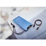 Intenso Powerbank F10000 blu 10000 mAh incl. USB-C a tipo C