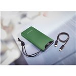 Intenso Powerbank F10000 verde 10000 mAh incl. USB-C a tipo