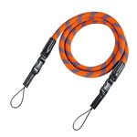 Hama cinghia per fotocamera Braid 120  arancione/blu