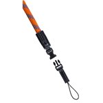Hama cinghia per fotocamera Braid 120  arancione/blu