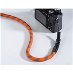Hama cinghia per fotocamera Braid 120  arancione/blu