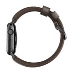 Nomad Traditional Strap Leather Brown Connector Black 38/40/