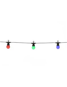 LBM 14m Smart Outdoor catena luminosa - 15 x Globe 5cm