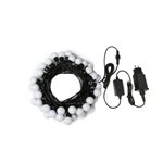 LBM 10m Smart Outdoor catena luminosa - 50 x Globe 3cm