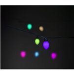 LBM 10m Smart Outdoor catena luminosa - 50 x Cone Globe