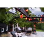 LBM 10m Smart Outdoor catena luminosa - 50 x Cone Globe