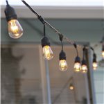 LBM 10m Smart Outdoor catena luminosa - 10 x Globe Vintage