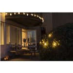 LBM 10m Smart Outdoor catena luminosa - 10 x Globe Vintage