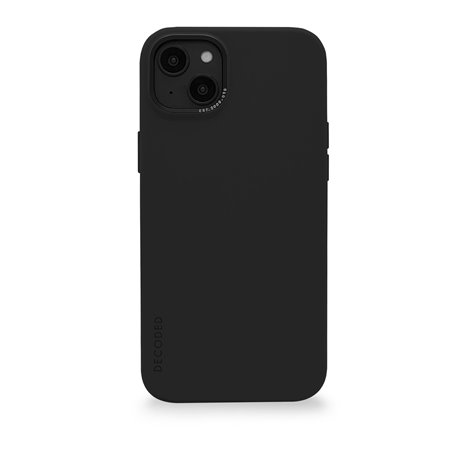 Decoded AntiMicrobial Silicone cover poster. iPhone 14 carb.