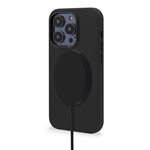 Decoded pelle cover post. iPhone 14 Pro nero