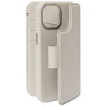 Decoded custodia portafoglio stacc. pelle per iPhone 15 Clay