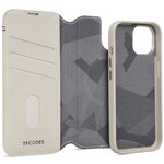Decoded custodia portafoglio stacc. pelle per iPhone 15 Clay