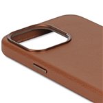 Decoded Cuoio cover posteriore per iPhone 15 Pro Tan