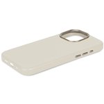 Decoded cover posteriore pelle per iPhone 15 Pro Clay