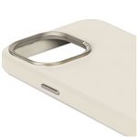 Decoded cover posteriore pelle per iPhone 15 Pro Clay