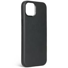 Decoded cover posteriore pelle per iPhone 15 Plus nero 2