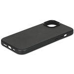 Decoded cover posteriore pelle per iPhone 15 Plus nero