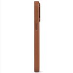 Decoded cover posteriore pelle per iPhone 15 Plus Tan