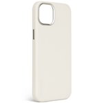 Decoded cover posteriore pelle per iPhone 15 Plus Clay