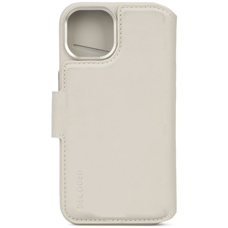 Decoded custodia portaf. pelle stacc. per iPhone 15 Plus Cla