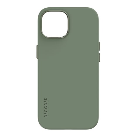 Decoded AntiMicrobial Silicone cover post. iP 15 Plus salvia