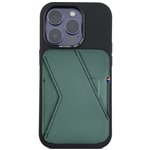 Decoded Silicone MagSafe Card Stand Sleeve Sage Leaf