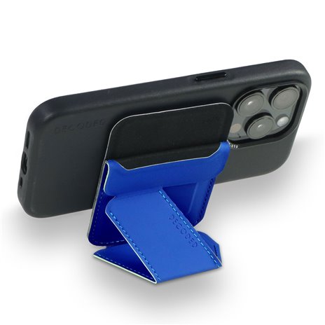 Decoded Silicone MagSafe Card Stand Sleeve Galactic Blue