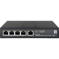 LevelOne GES-2105P Hilbert 5-Port Gigabit PoE Smart Switch