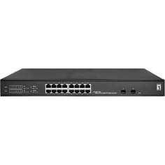 LevelOne GES-2118P Hilbert 18-Port Gigabit PoE Smart Switch