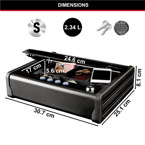 Master Lock cassaforte MLD08E combinazione digitale