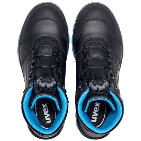 uvex stivali 95692 BOA nero/bl S S3 PUR W11 45