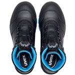 uvex stivali 95692 BOA nero/bl S S3 PUR W11 45