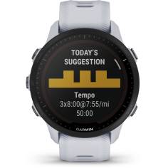 Garmin Forerunner 955 Solar bianco pietra/nero 2