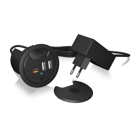 Raidsonic ICY BOX IB-HUB1407 USB Tischladegerät