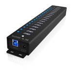 RaidSonic IB-HUB1717-U3 16+1 port USB Hub