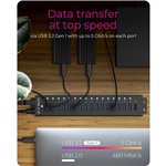 RaidSonic IB-HUB1717-U3 16+1 port USB Hub