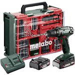 Metabo BS 18 kit trapano avvitatore a batteria
