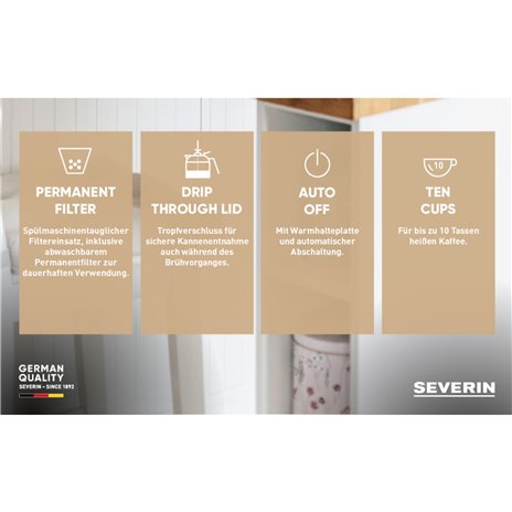 Severin KA 4320 nero