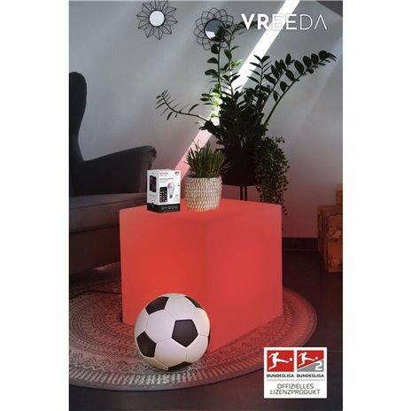 8 seasons cubo luminoso per esterni 33cm Bluetooth